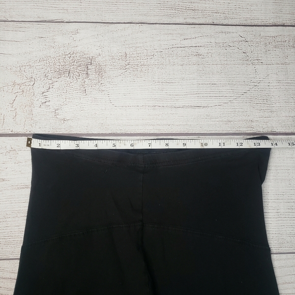 Times Maternity, High Waisted, Compression, Black Leggings, Size Medium - Picture 9 of 13